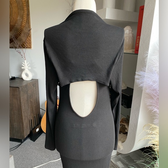 New Enza Costa Revolve Ribbed Shrug Dress rick owens joah brown skims areyouami - Picture 5 of 11
